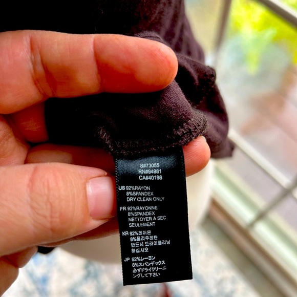 Forever 21 Black Wooded Bead Halter Top- Size Large - Picture 4 of 6